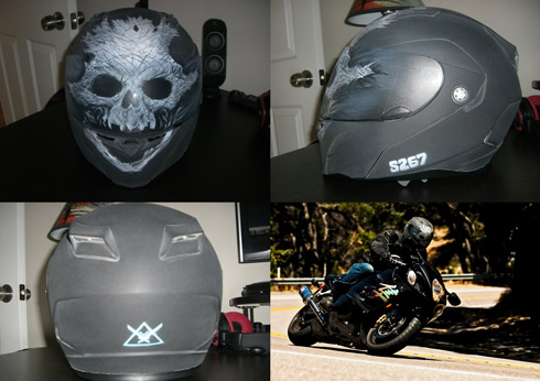 Odst Motorcycle Helmet