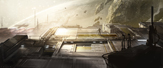 Halo 4 Warhouse Concept Art