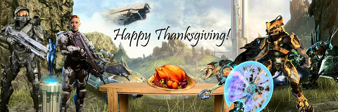 Halo Thanksgiving Picture