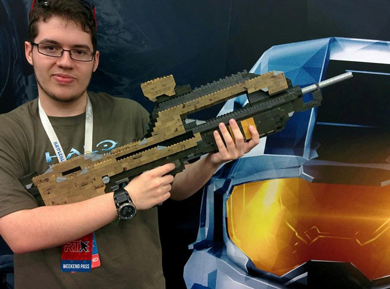 Battle Rifle Halo Mega Bloks