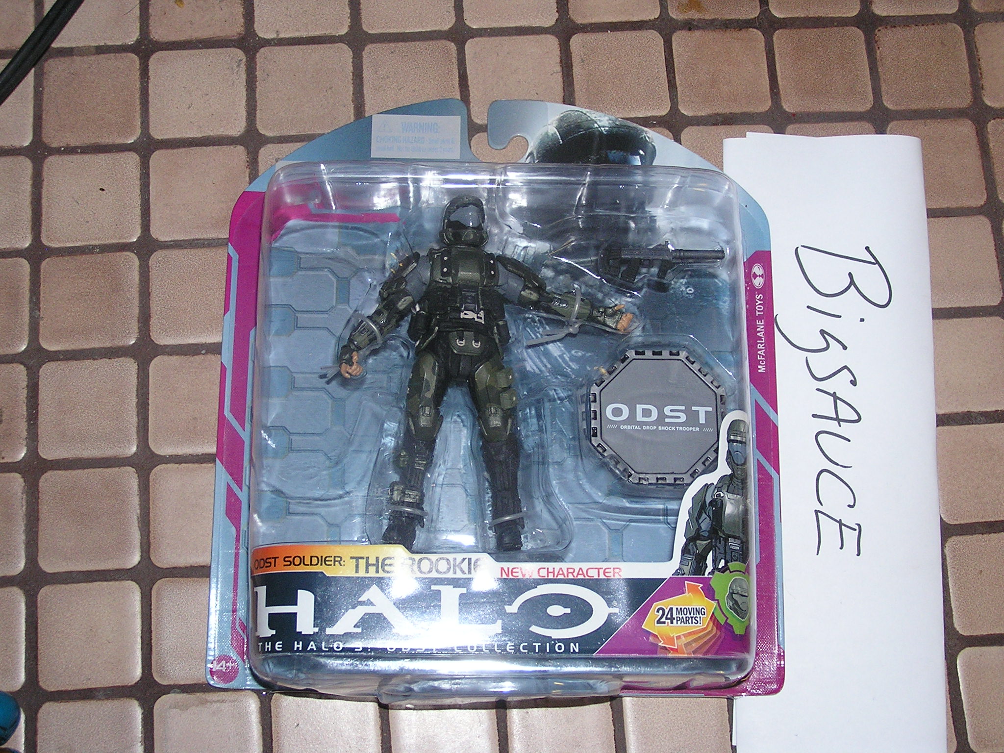 halo 3 odst rookie action figure