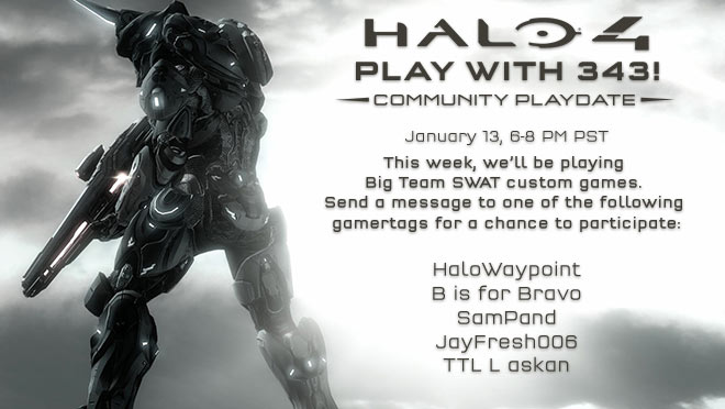 Halo 4 Community Playdate