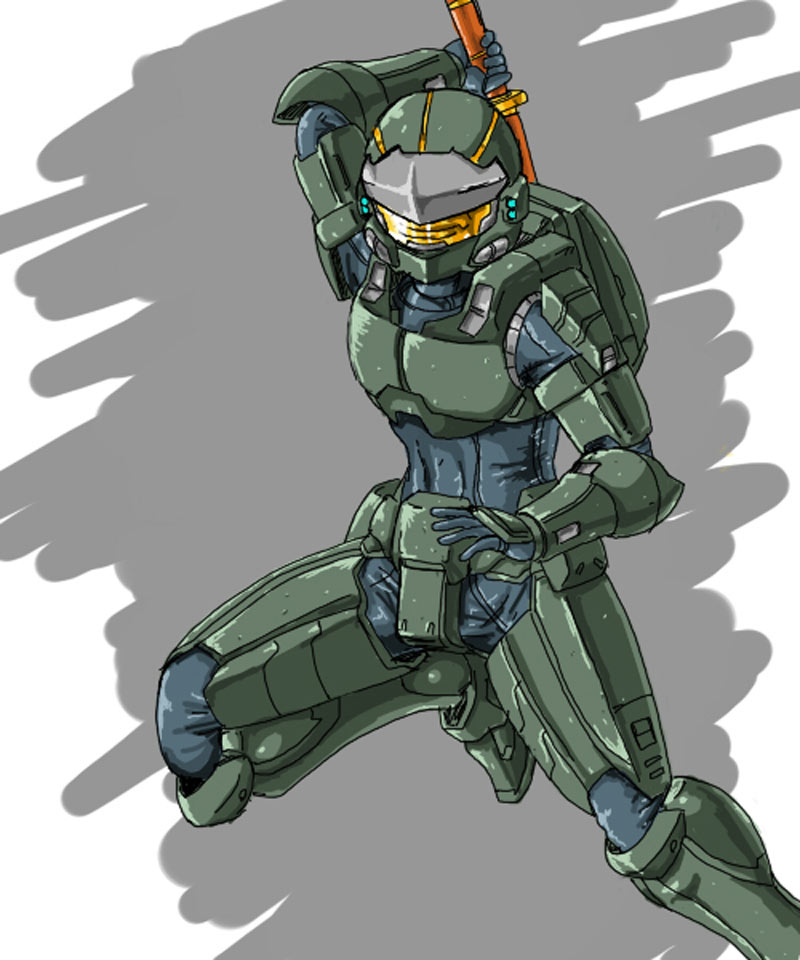 AssaultGodzilla collects Japanese Halo Fan Art.