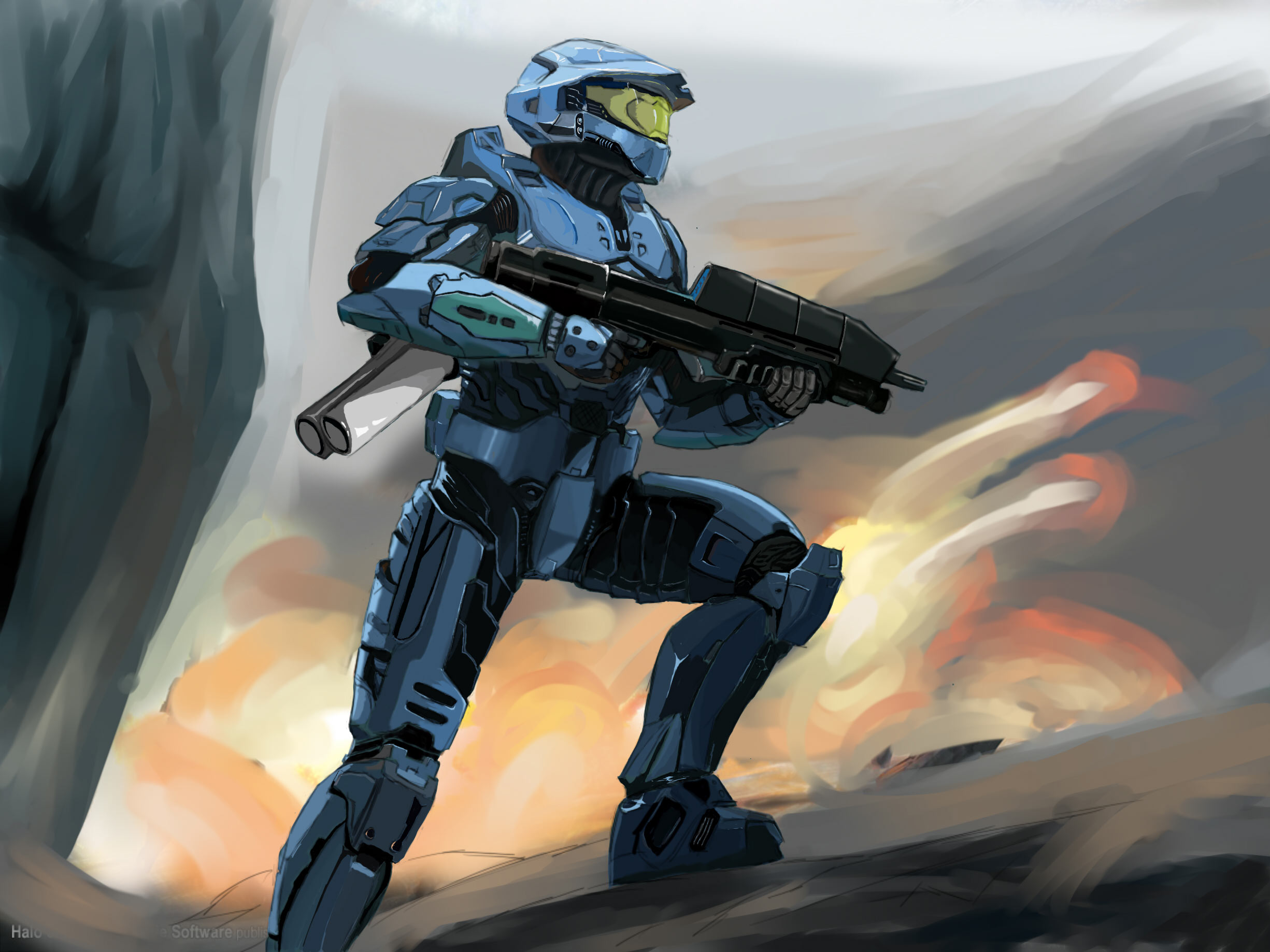 AssaultGodzilla collects Japanese Halo Fan Art - Part 2