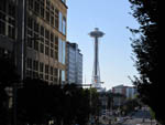 A Hurricane near the Needle